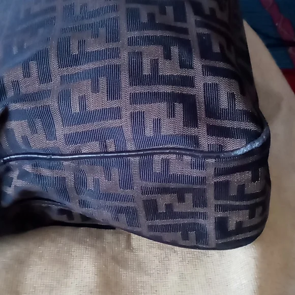 AUTHENTIC Vintage FENDI Zucca Handbag - Picture 6 of 16